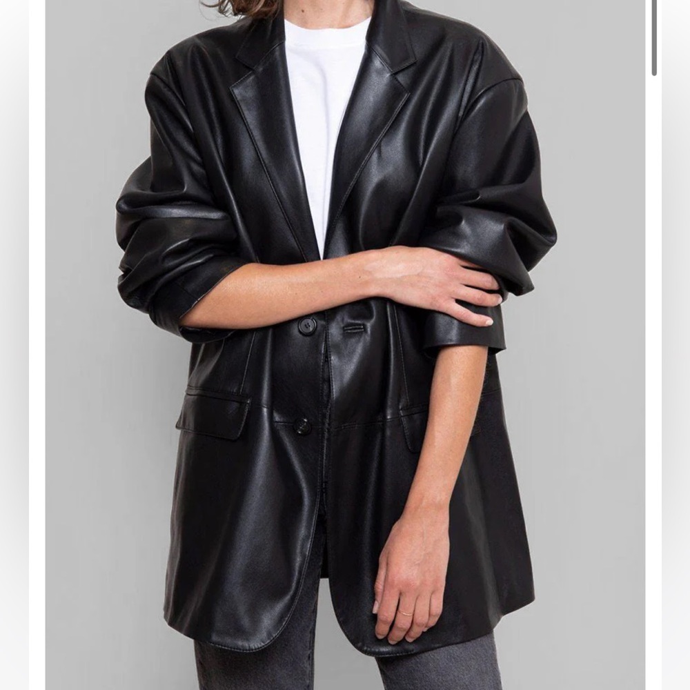 The Frankie Shop Olympia Blazer - Black
